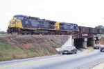 Radium Springs Coal train going into ex ACL yard now GFRR